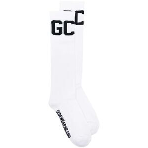 Gcds Men Intarsia Knit Mid-Calf Socks